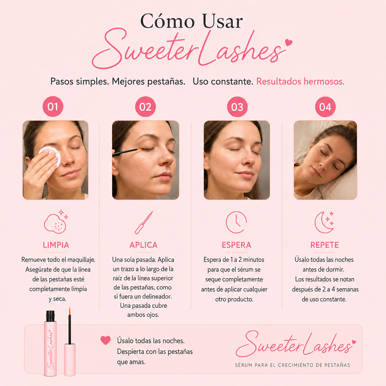 SweeterLashes™ Lash Serum - ESP